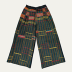 KENTE WIDE-LEG PANTS (L)