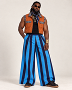 ASO OKE WIDE-LEG PANTS (L)