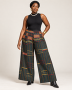 KENTE WIDE-LEG PANTS (L)