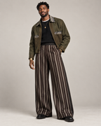 ASO OKE WIDE LEG PANTS (XL)