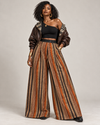 ASO OKE WIDE LEG PANTS (XL)