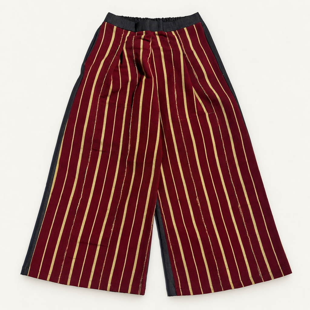 ASO OKE WIDE LEG PANTS (M)
