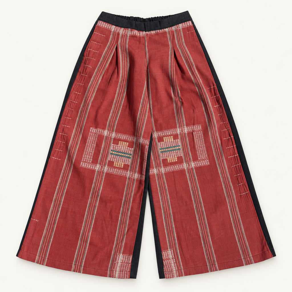 ASO OKE WIDE LEG PANTS (M)
