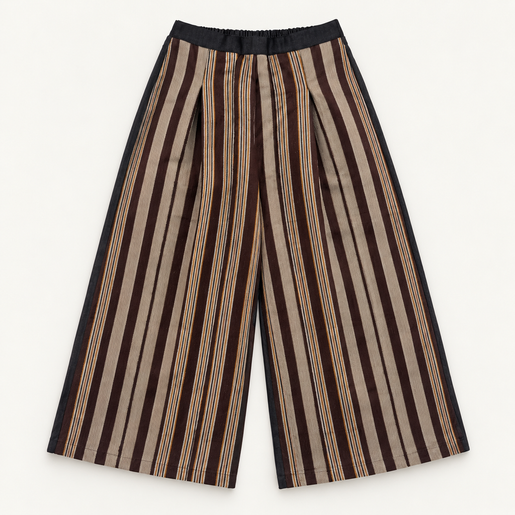 ASO OKE WIDE LEG PANTS (M)