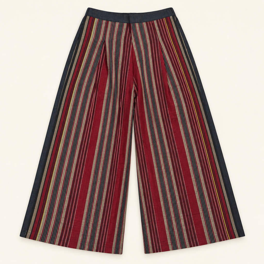 ASO OKE WIDE LEG PANTS (L)