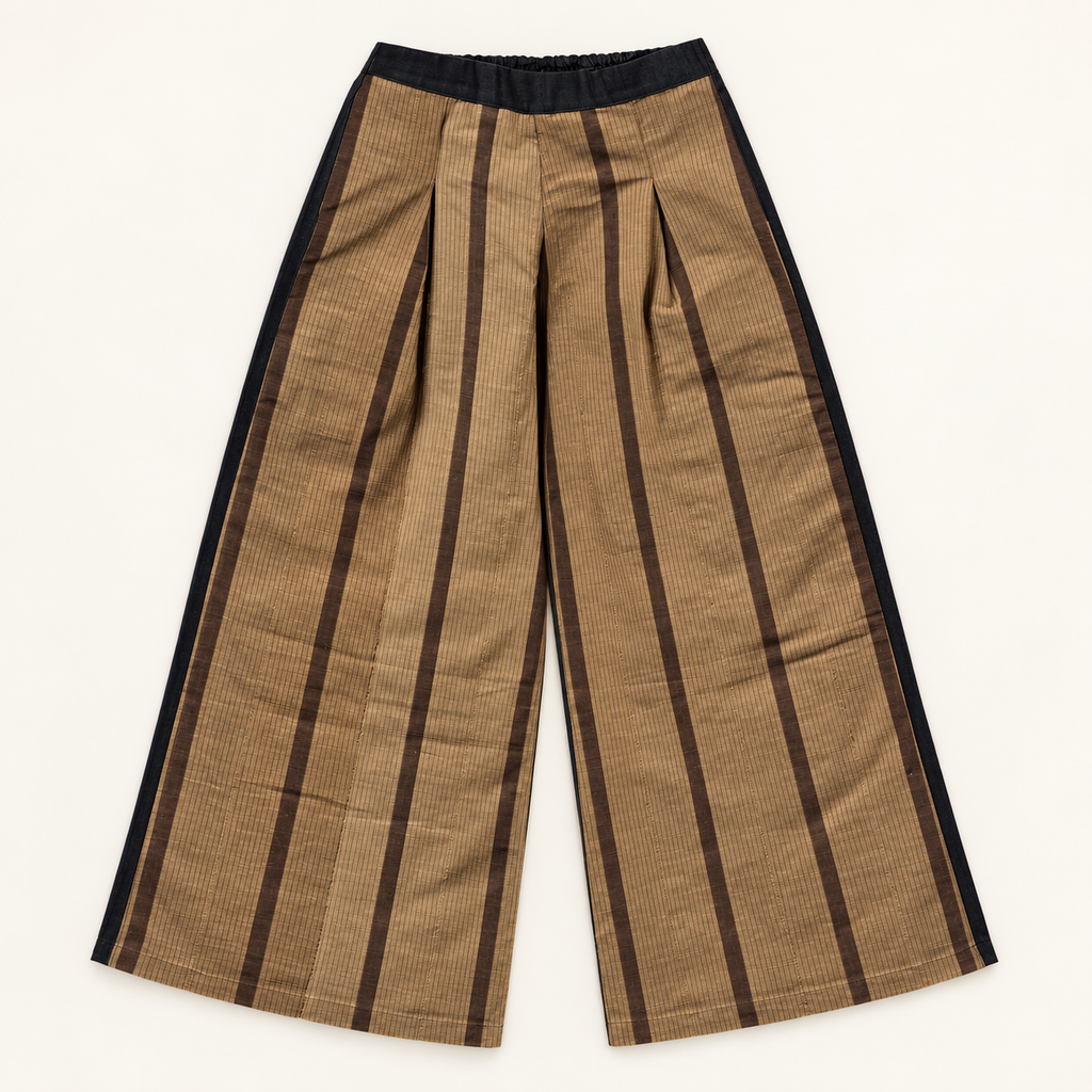 ASO OKE WIDE LEG PANTS (L)