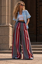 ASO OKE WIDE LEG PANTS (S)