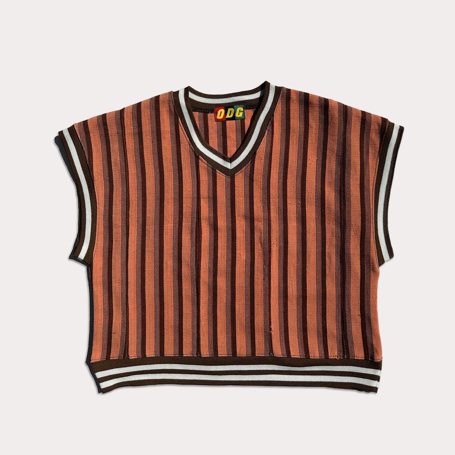 Coffee Cropped Heritage Vest (L)
