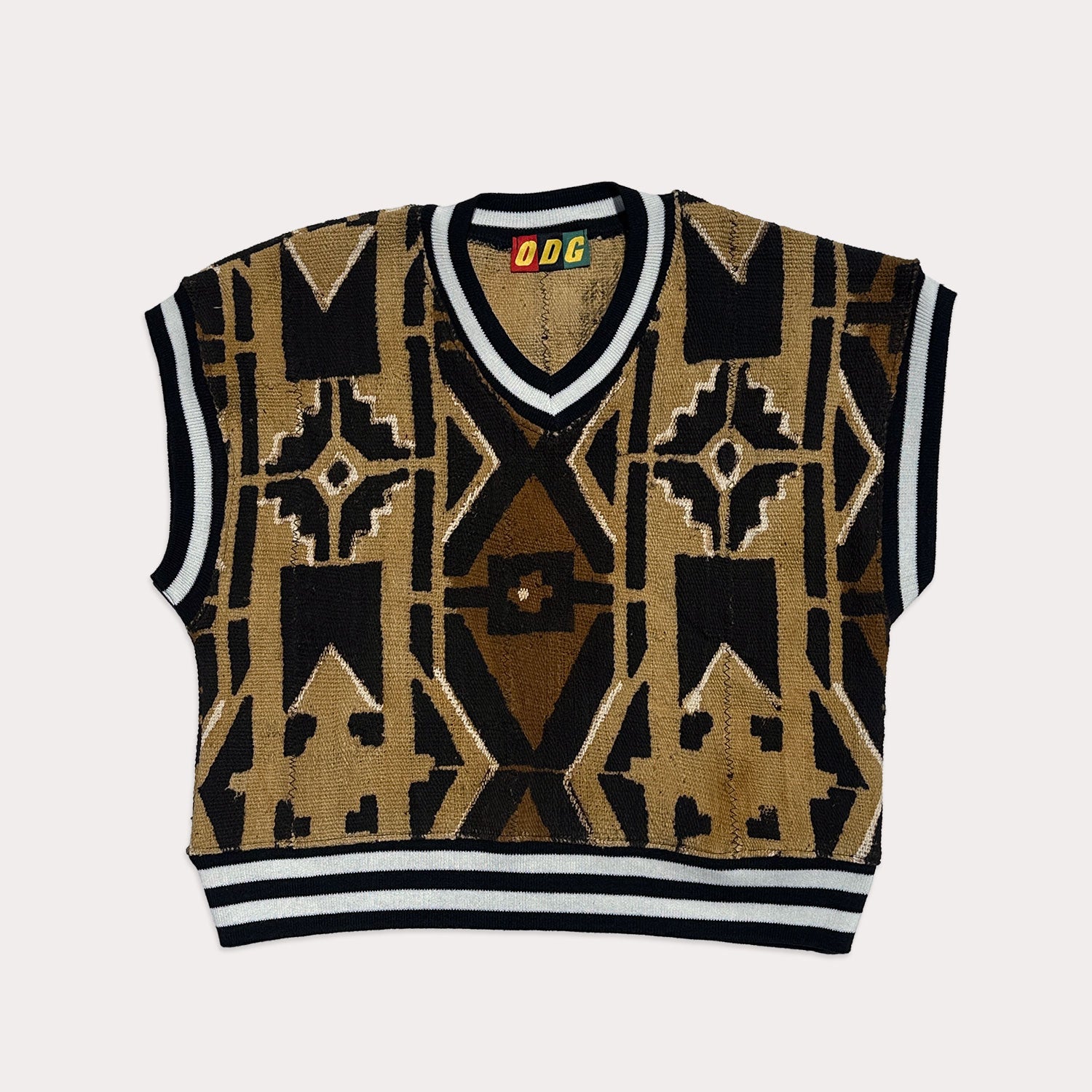 Brown Sugar Cropped Heritage Vest (S)