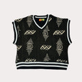Black Ivory Cropped Heritage Vest (M)