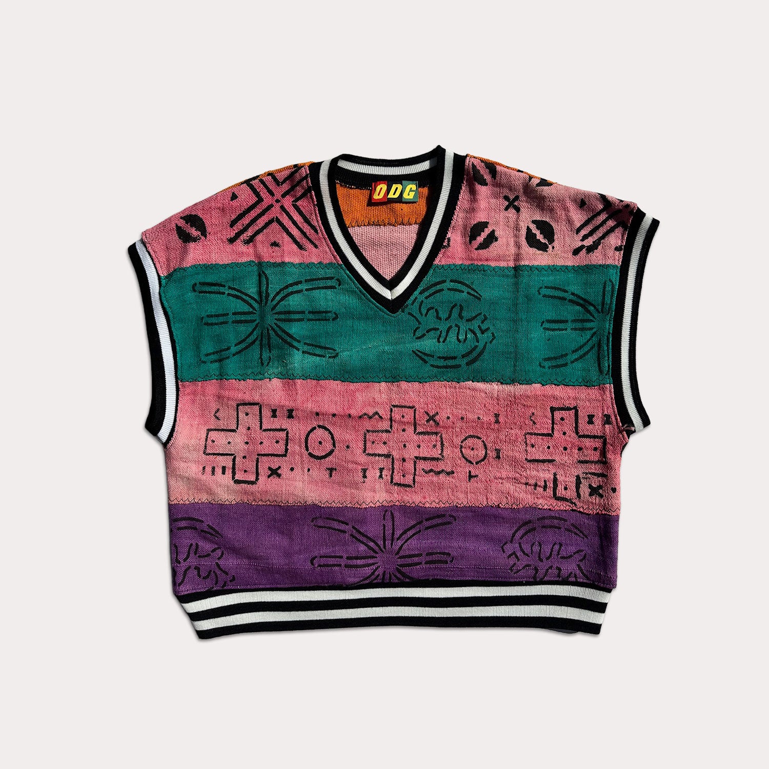 Starburst Cropped Heritage Vest (XL)