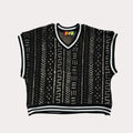 Black Ivory Cropped Heritage Vest (M)